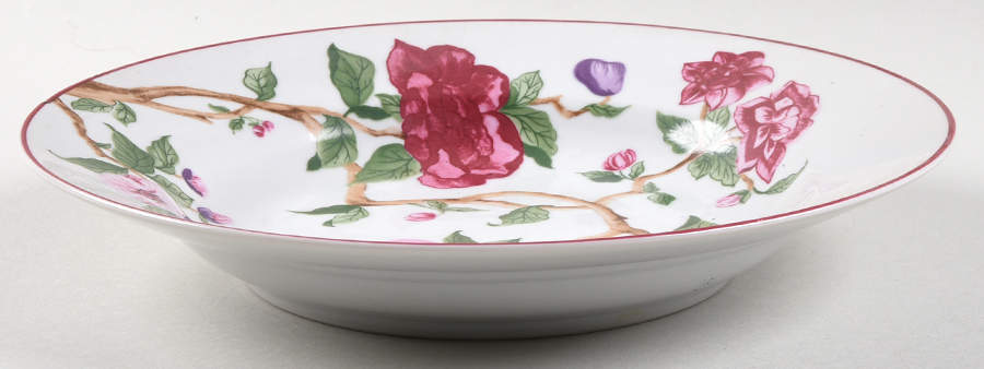 Plumrose Large Rim Soup Bowl by Sigma-1