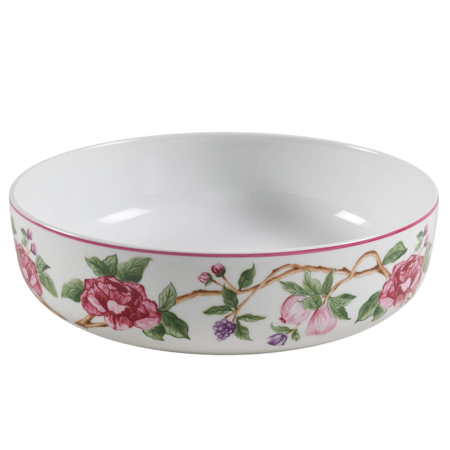 Plumrose 9" Round Vegetable Bowl by Sigma-1