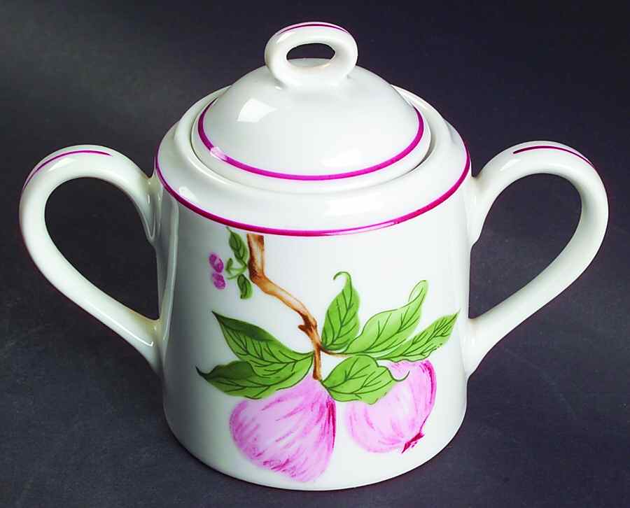 Plumrose Sugar Bowl & Lid by Sigma-1
