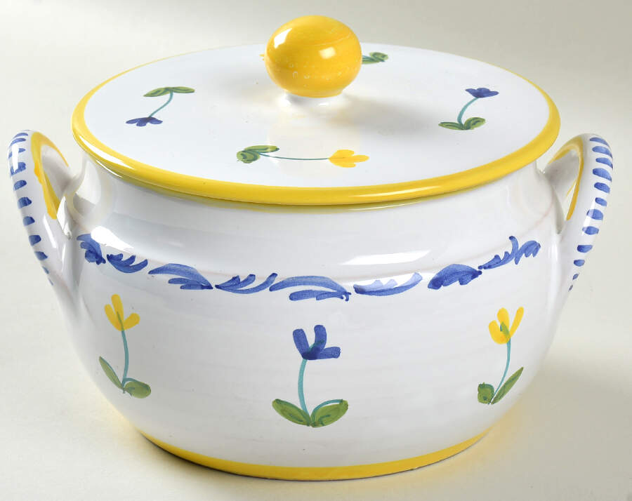 Printemps 1 Qt Round Covered Casserole by Sigma-1