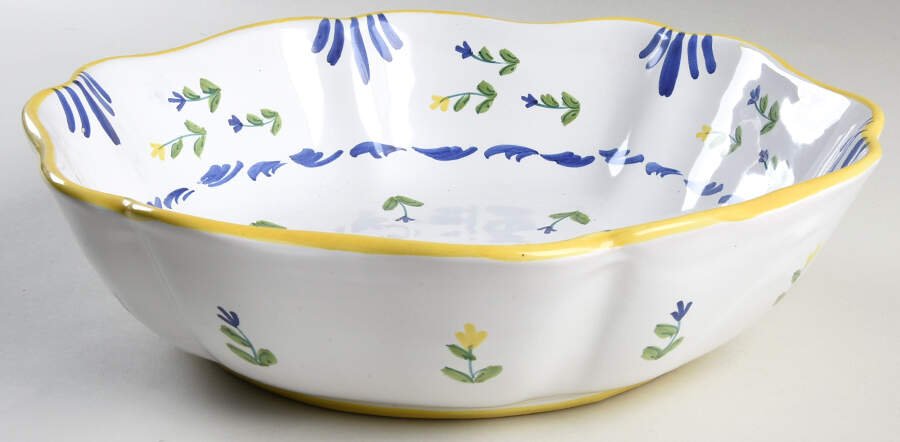 Printemps 12" Large Salad Serving Bowl by Sigma-1