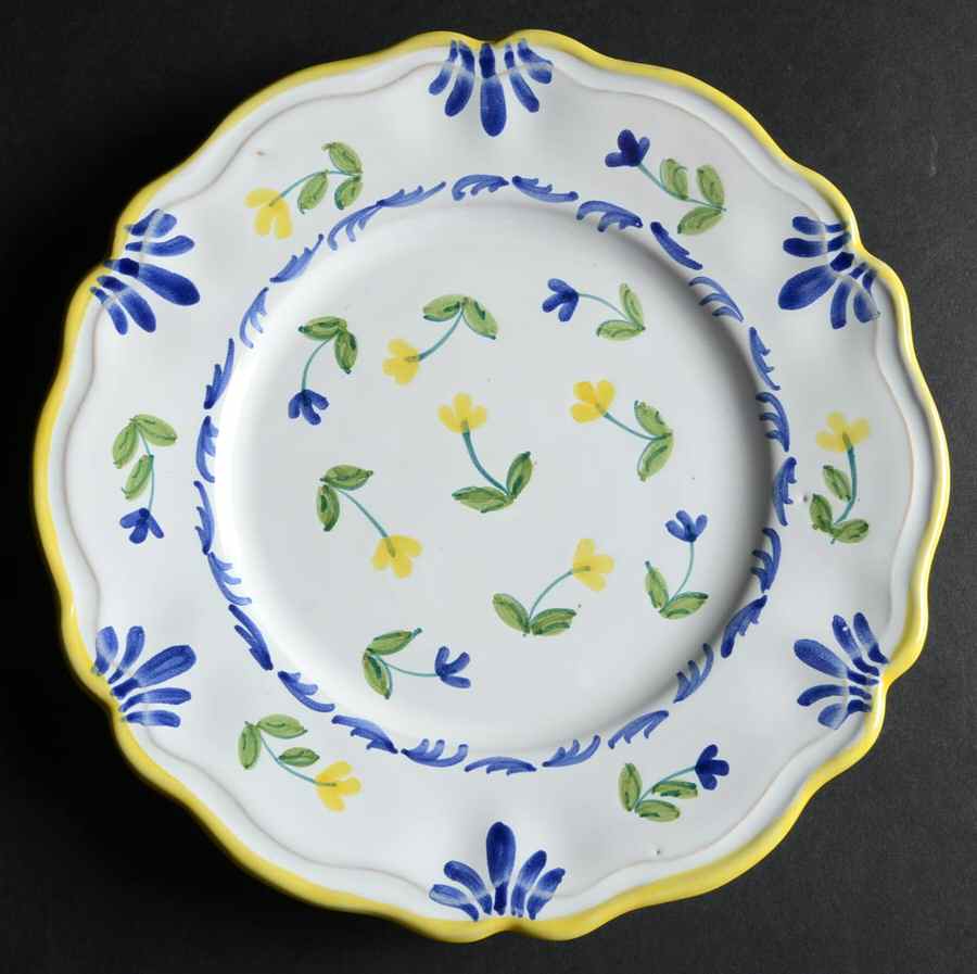 Printemps Salad Plate by Sigma-1