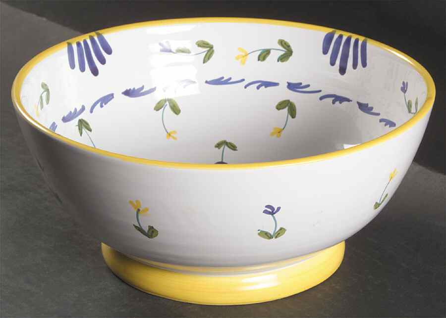 Printemps 10" Large Salad Serving Bowl by Sigma-1