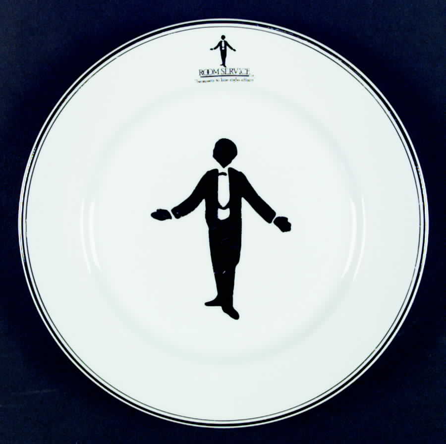 Room Service Dinner Plate by Sigma-1