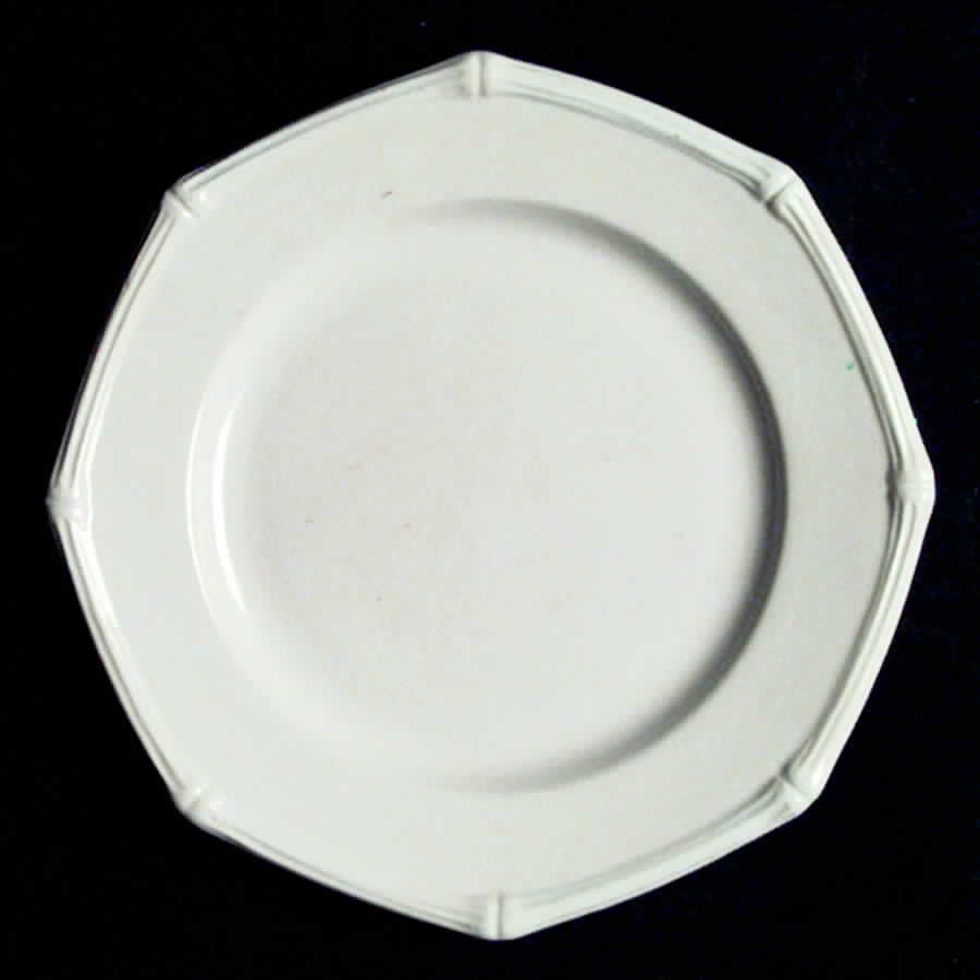 Bamboo White Bread & Butter Plate by Sigma-1
