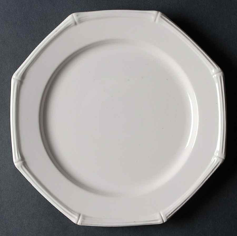 Bamboo White Salad Plate by Sigma-1