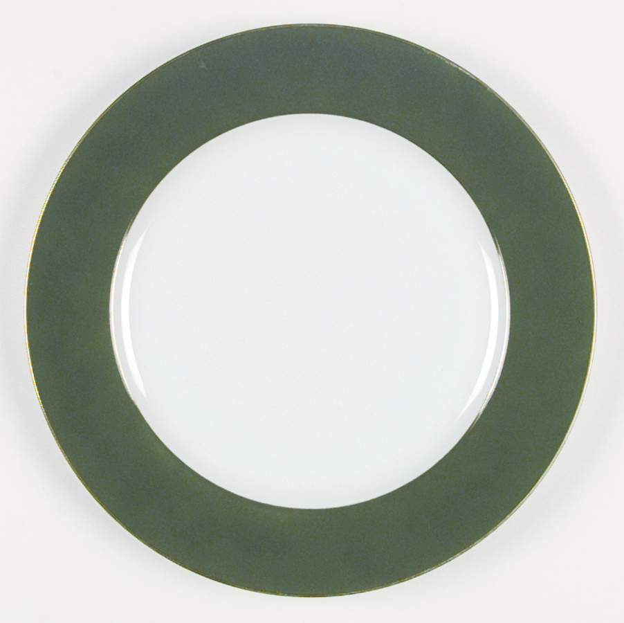 Verdant Band Dinner Plate by Sigma-1