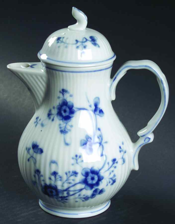 Victoria Blue Mini Coffee Pot & Lid by Sigma-1