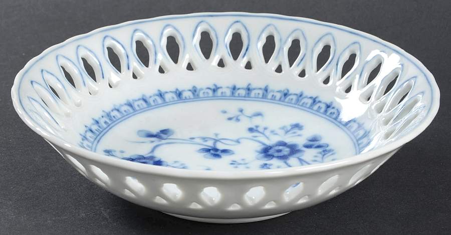 Victoria Blue 7'' Pierced Round Bowl by Sigma-1