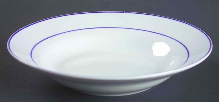 Aspen Cobalt Rim Soup Bowl by Signature-1