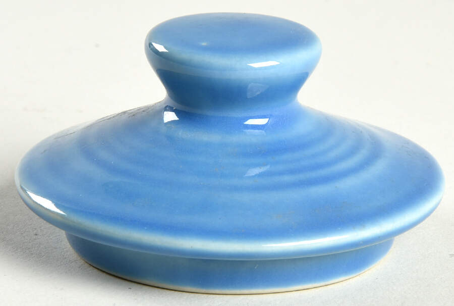 Carnivale Medium Blue Lid for Sugar Bowl by Signature-1