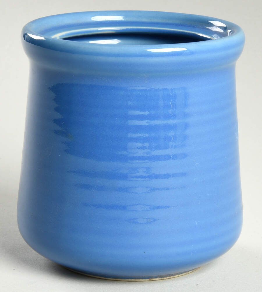 Carnivale Medium Blue Sugar Bowl No Lid by Signature-1
