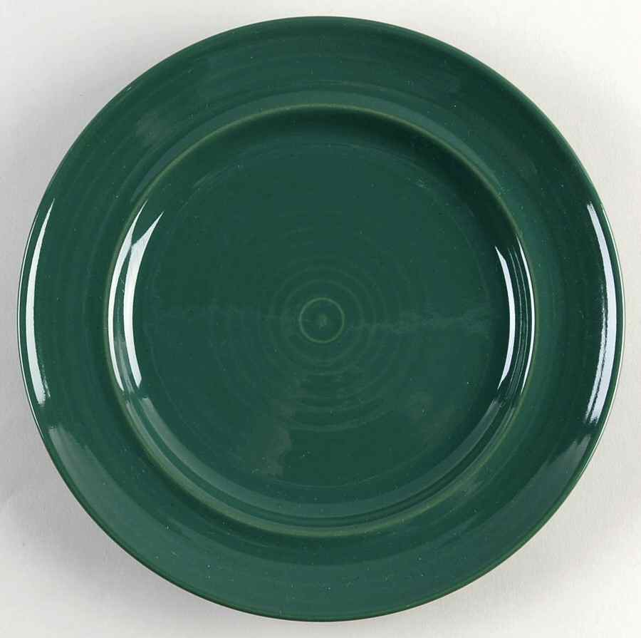 Carnivale Dark Green Salad Plate by Signature-1