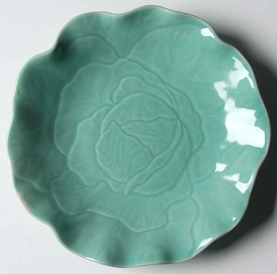 Carnivale Light Green Accent Salad Plate by Signature-1