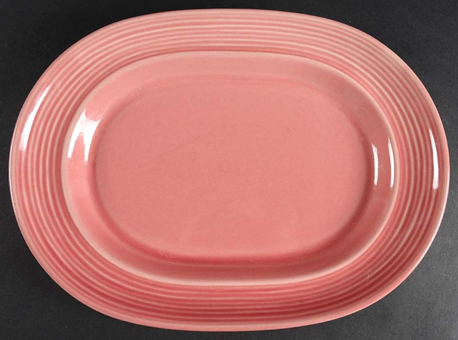 Carnivale Rose 13" Oval Serving Platter by Signature-1