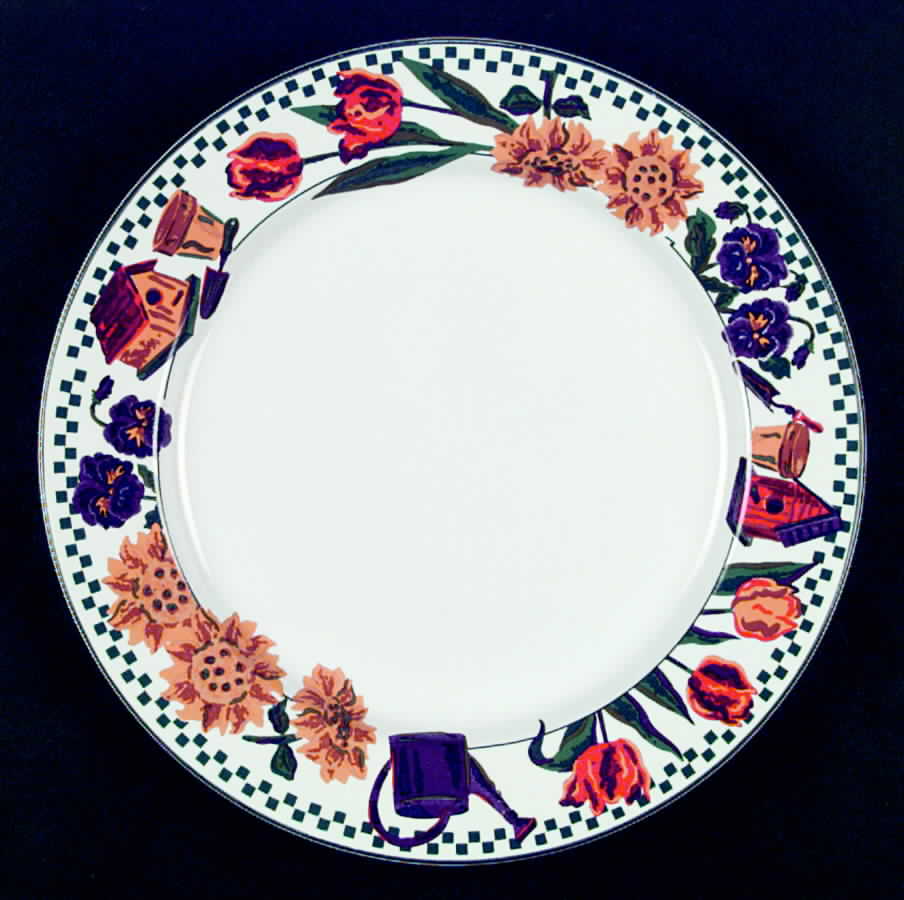 Country Garden Dinner Plate by Signature-1