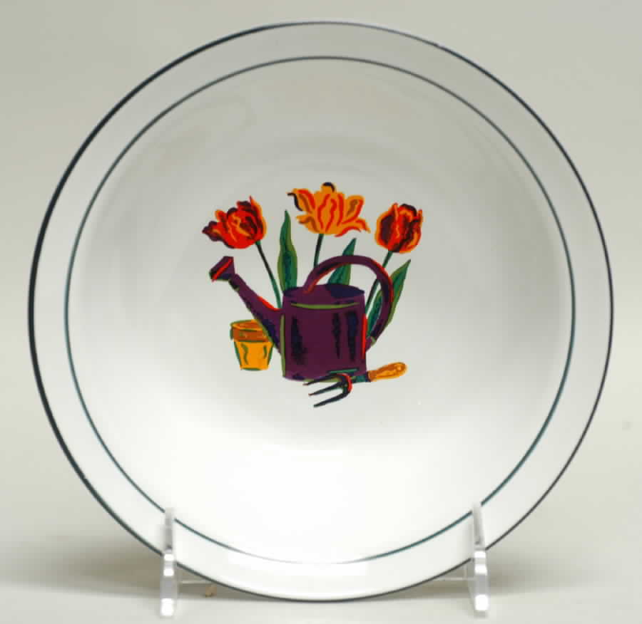 Country Garden Rim Cereal Bowl by Signature-1