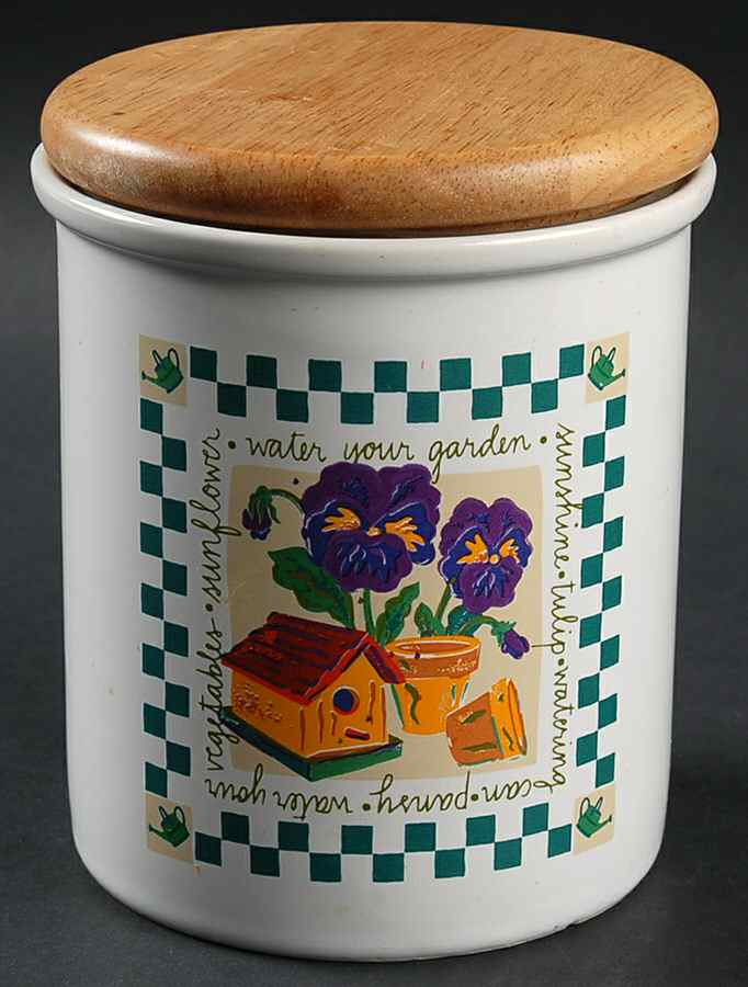 Country Garden Small Canister & Lid by Signature-1