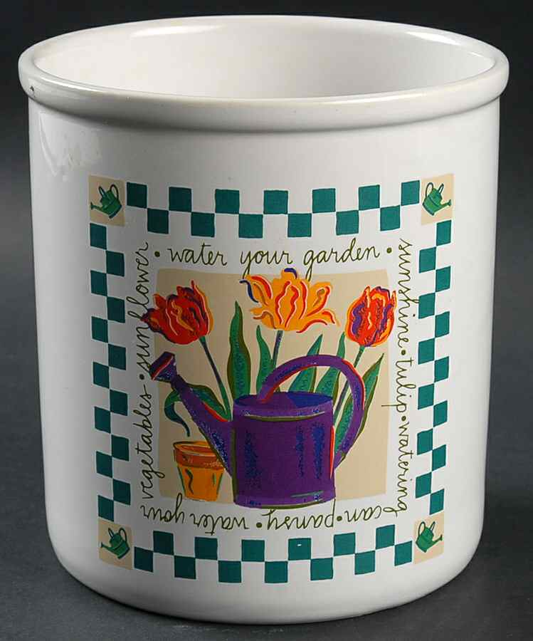Country Garden Medium Canister No Lid by Signature-1