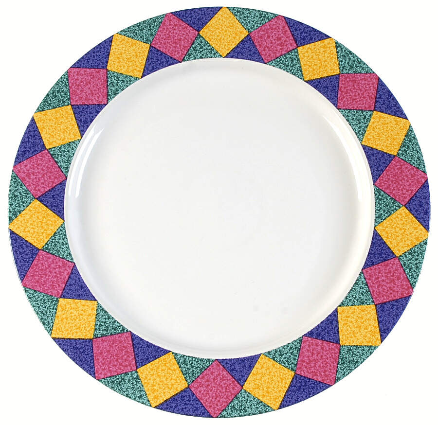 Harlequin 12" Chop Plate (Round Platter) by Signature-1