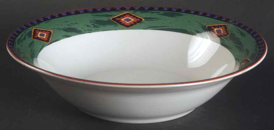 Kashmir Green Coupe Soup Bowl by Signature-1