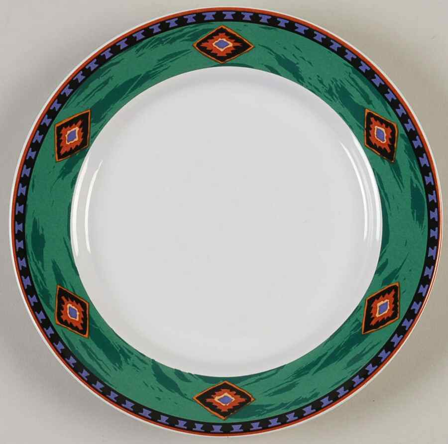 Kashmir Green Salad Plate by Signature-1