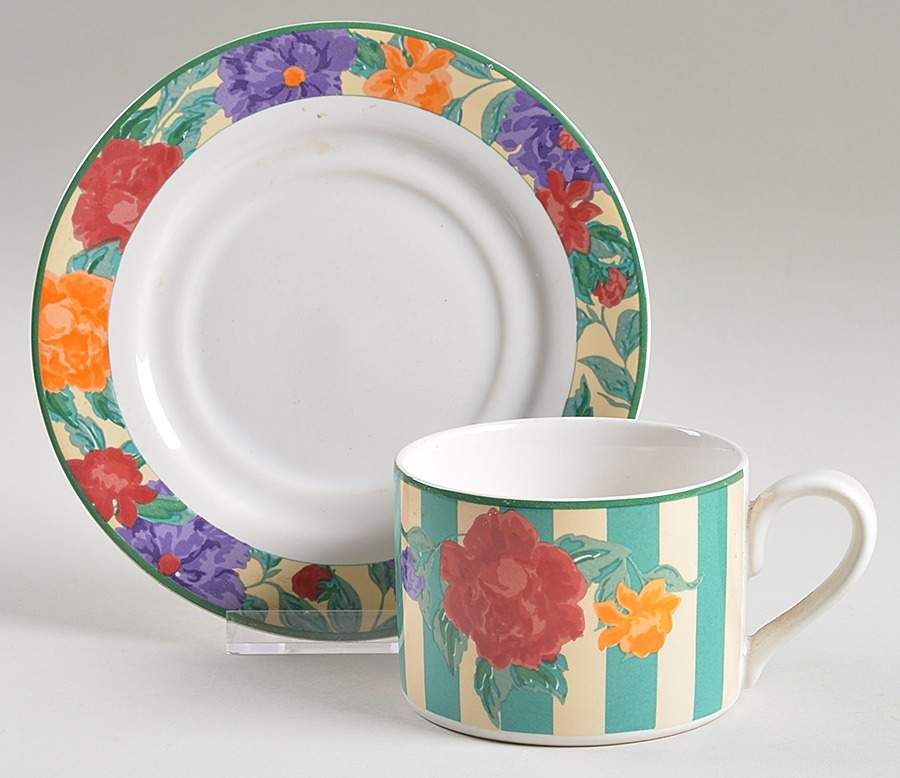 Mayfield Flat Cup & Saucer Set by Signature-1