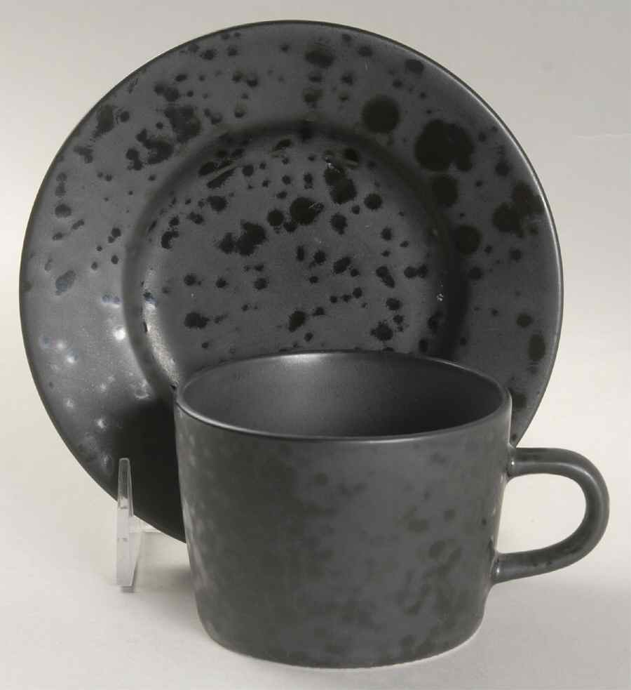 Moondrops Flat Cup & Saucer Set by Signature-1