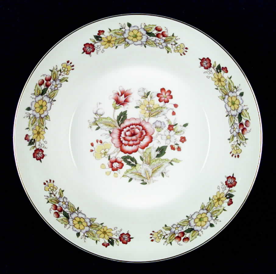 Oriental Garden 9" Round Vegetable Bowl by Signature-1