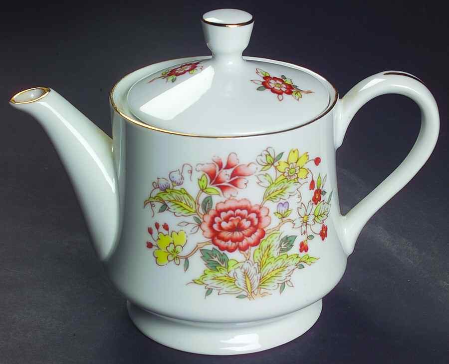 Oriental Garden Mini Teapot & Lid by Signature-1