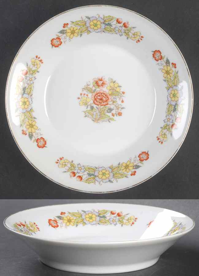 Oriental Garden Coupe Soup Bowl by Signature-1