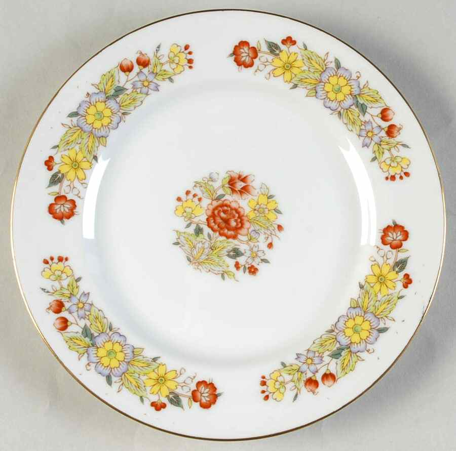 Oriental Garden Salad Plate by Signature-1