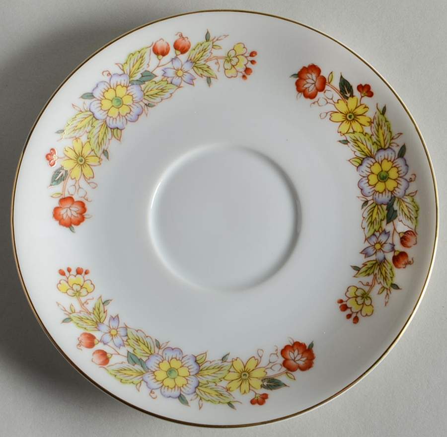 Oriental Garden Saucer by Signature-1