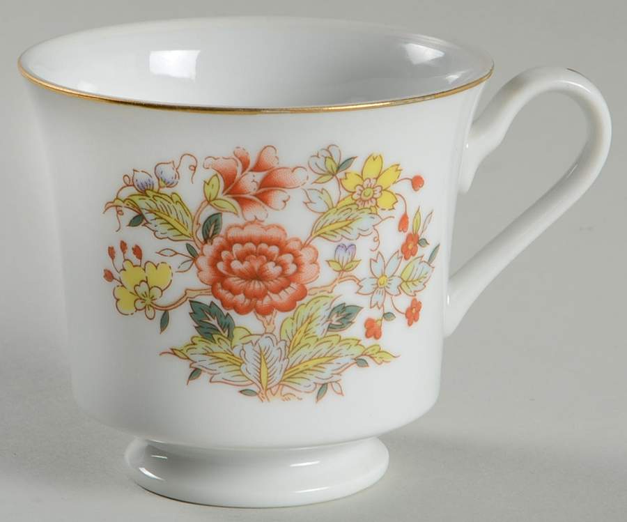 Oriental Garden Footed Cup by Signature-1