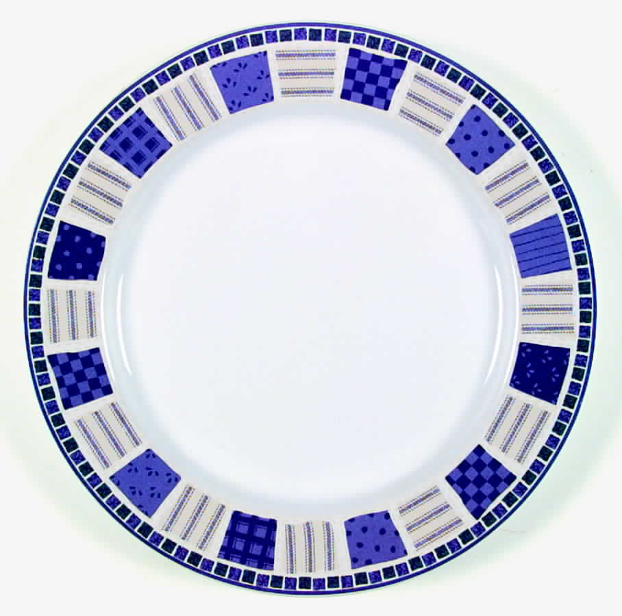 Patchworks Dinner Plate by Signature-1