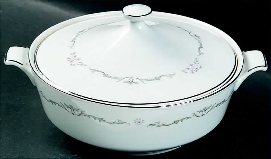 Petite Bouquet Round Covered Vegetable by Signature-1