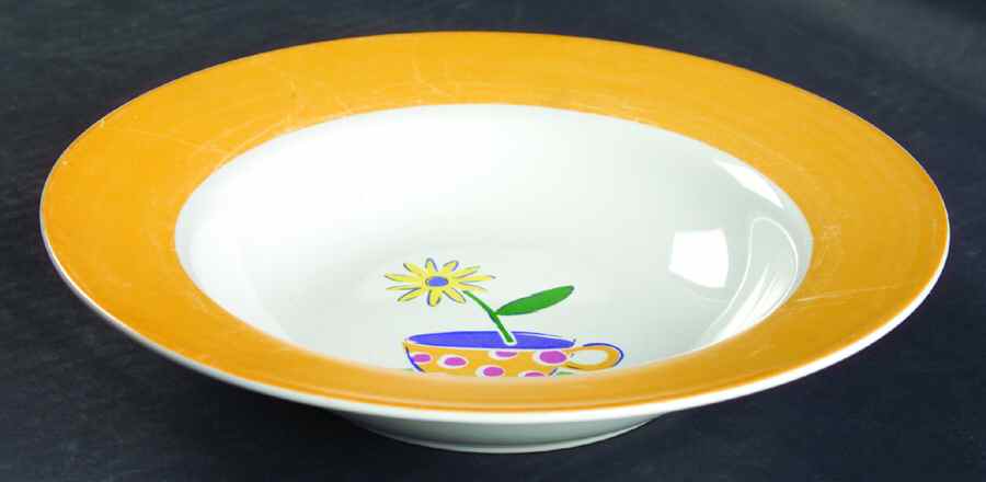 Pop Images Rim Soup Bowl by Signature-1