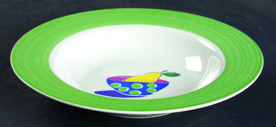 Pop Images Rim Soup Bowl by Signature-1