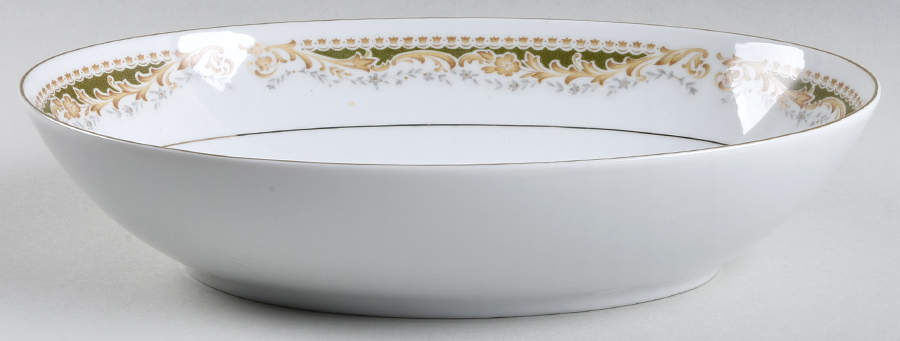 Queen Anne 10" Oval Vegetable Bowl by Signature-1