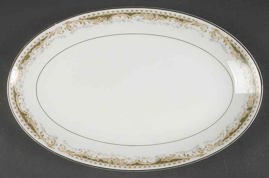 Queen Anne 10" Oval Serving Platter by Signature-1