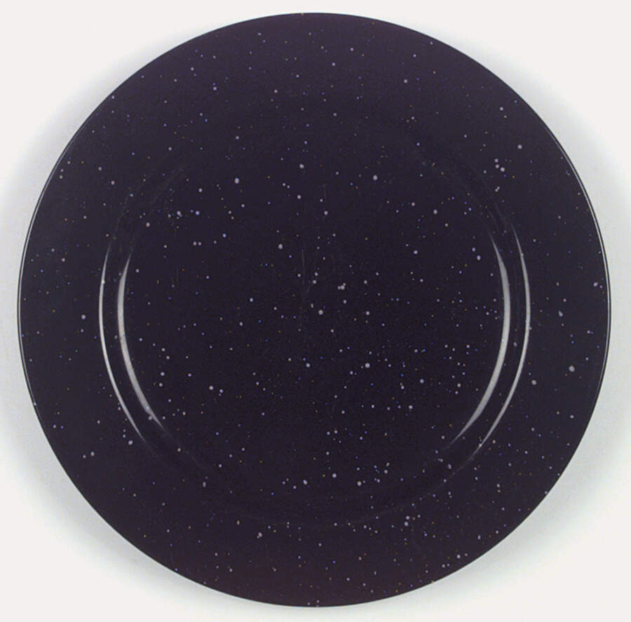 Tablerock Black Dinner Plate by Signature-1