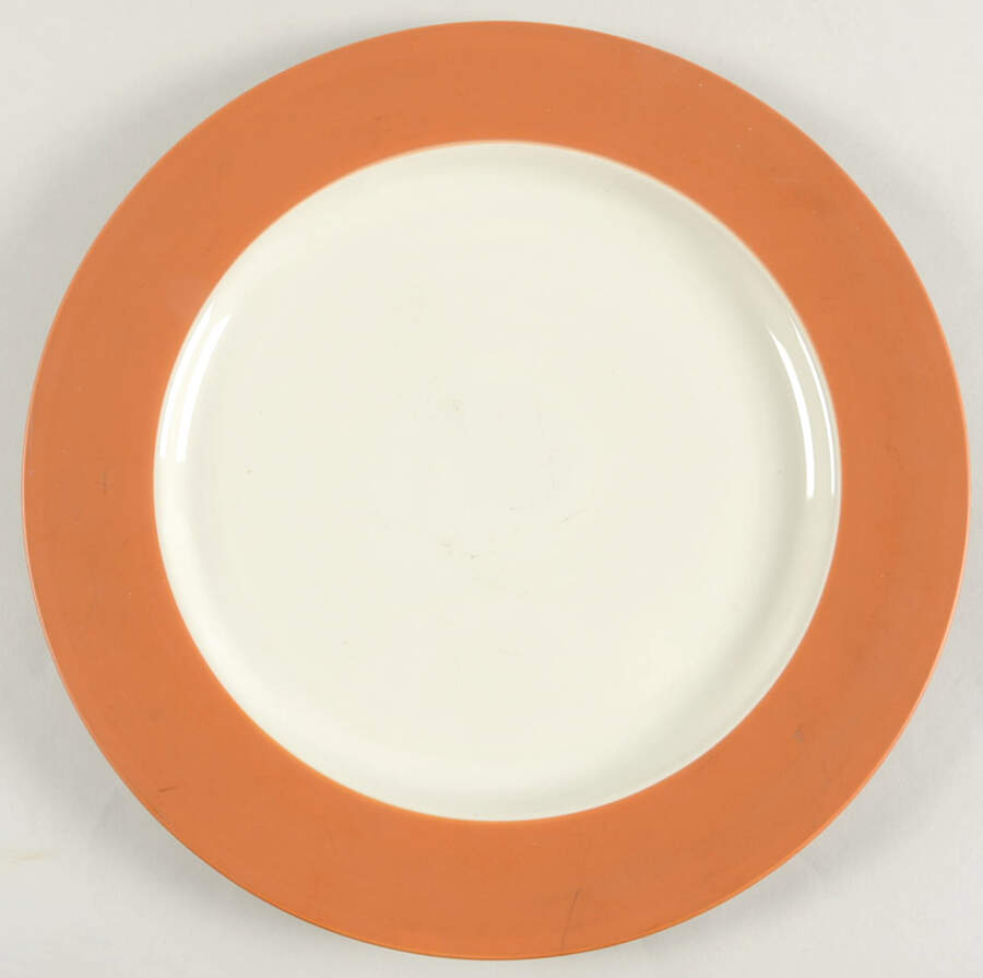 Taos Orange Dinner Plate by Signature-1