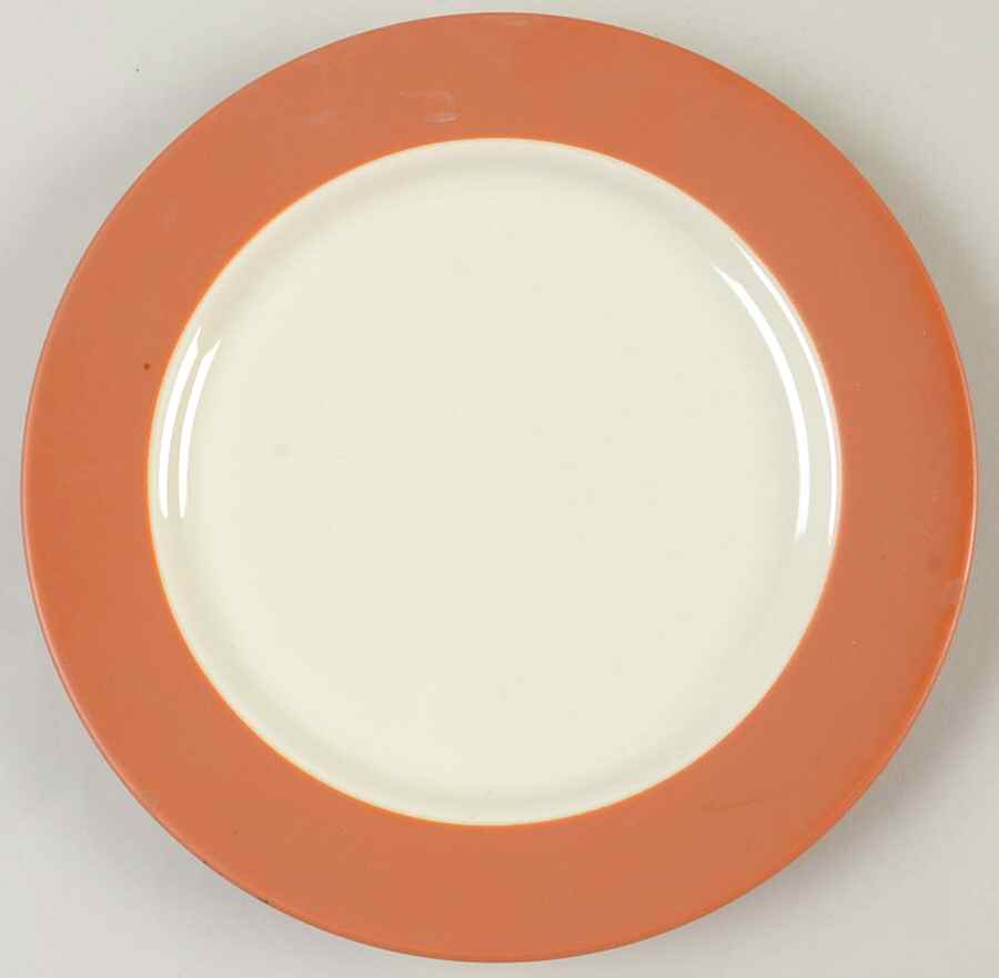Taos Orange Salad Plate by Signature-1