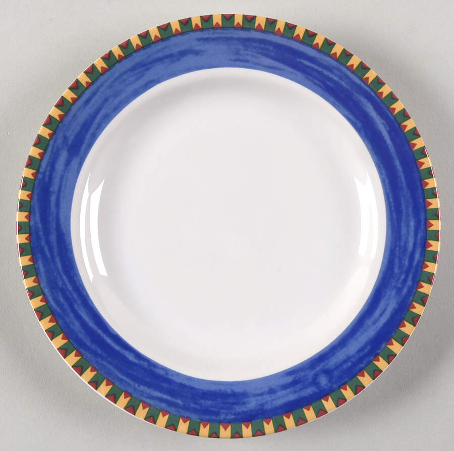Taos Cobalt Salad Plate by Signature-1