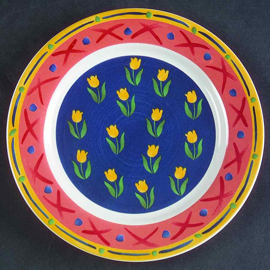 Tuscan Tulip Salad Plate by Signature-1