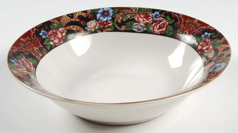 Victorian Garden Coupe Cereal Bowl by Signature-1