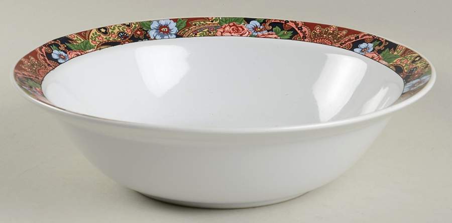 Victorian Garden 9" Round Vegetable Bowl by Signature-1