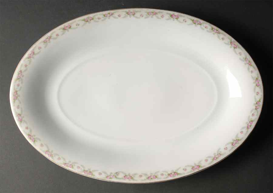 OHM158 14" Oval Serving Platter by Hermann Ohme-1