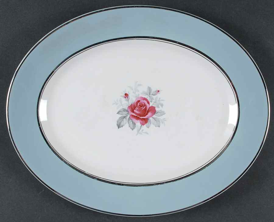 Balmoral 12" Oval Serving Platter by Simpsons-1