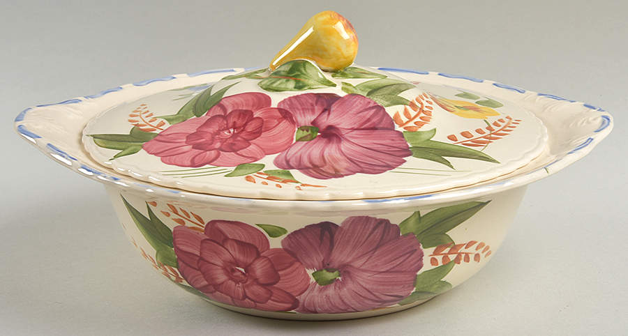 Belle Fiore Round Covered Vegetable by Simpsons-1